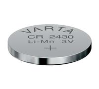 Varta CR2430 pile bouton lithium 3V 280mAh - pack de 5