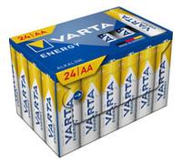 Varta Varta Batterie Energy AA pack de 24 Alcaline Cube Quantité:1
