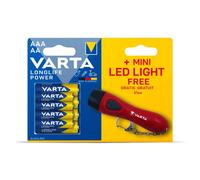Varta Piles High Energy – 4 x AA + 4 x AAA + lampe torche