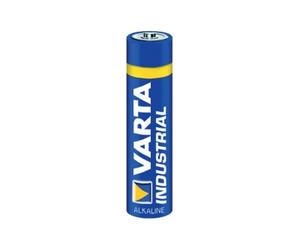 Varta Industrial Pile Alcaline AAA 1.5V, Pack de 4, Usage Unique, Format Cylindrique - Référence 04003-211-304