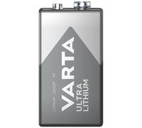 Varta LITHIUM 9V Bli 1 Pile 6LR61 (9V) lithium 1200 mAh 9 V 1 pc(s)