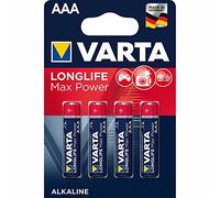VARTA Batterie alcaline Alcaline Alcaline Max Power ?, Micro (AAA), Contenu : 4 (nouveau)