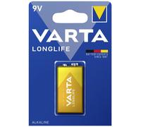 Varta LONGLIFE 9V Bli 1 Pile 6LR61 (9V) alcaline(s) 565 mAh 9 V 1 pc(s)