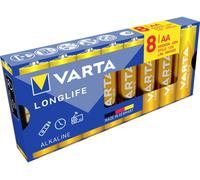 VARTA Longlife AA Pack 8 Pile LR6 (AA) alcaline(s) 2800 mAh 1.5 V 8 pc(s)