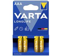 Varta LONGLIFE AAA Bli 4 Pile LR3 (AAA) alcaline(s) 1200 mAh 1.5 V 4 pc(s)