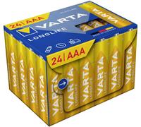 VARTA Longlife Batterie LR03 Box, AAA (Micro)