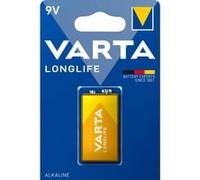 VARTA Longlife Extra 9V Batterie à usage unique Alcaline