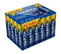 Varta LONGLIFE Power (24 pcs, AAA, 1260 mAh), Batteries + piles
