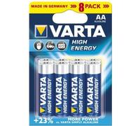 Varta LongLife Power AA piles alcalines - Set de 8 batteries haute performance 1,5V