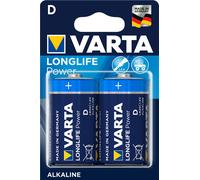 Varta Longlife Power D 1,5V LR20 Alkaline 2 Pièces Blister