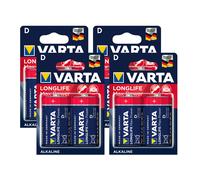 Varta Longue Durée Max Puissance D 1,5V LR20 Alcalin 2er Blister - Quantité