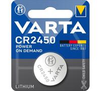 VARTA - LOT 10 PILES BOUTON C2450 - LITHIUM - 3V - POWER ON DEMAND