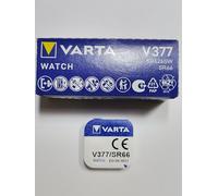 VARTA Lot de 10 Blisters de 1 Pile oxyde argent"Watch" V377 (SR66) SR626SW 1,55 Volt