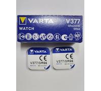 VARTA Lot de 12 Blisters de 1 Pile oxyde argent"Watch" V377 (SR66) SR626SW 1,55 Volt