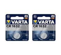 VARTA Lot de 2 Piles bouton Lithium "Electronics" CR1632 3 Volt 140mAh