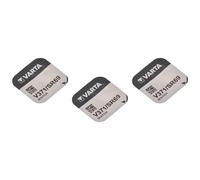 VARTA Lot de 3 Blisters 1 Pile Oxyde Argent Montres V371 (SR69) SR920SW 1,55 Volt