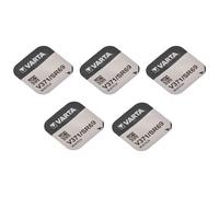 VARTA Lot de 5 Blisters 1 Pile Oxyde Argent Montres V371 (SR69) SR920SW 1,55 Volt