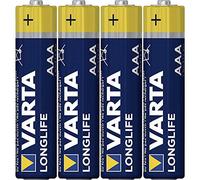 VARTA LR03/AAA 1.5V BL/4 Longlife Pile Jetable