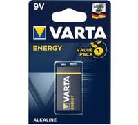 BOÎTE 10 Piles sous blister 6LR61 VARTA ENERGY 9V Alcali