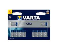 Varta Pack de 10 Piles Lithium CR2 3V