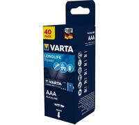 Varta Piles alcalines LONGLIFE Power LR03 (AAA) 1,5 V 1200 mAh – Pack 40