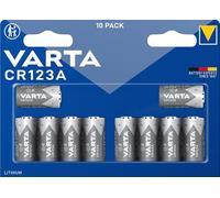 Varta Photo Pile Bouton au Lithium CR123A Lot de 10