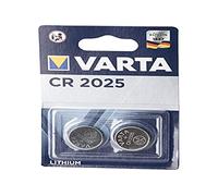 Varta CR 2025 Lot de 2 piles électroniques Bl 2 (4 piles)