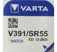 VARTA Pile Bouton 391, Varta V391, SR55, SR1120W, 92mAh
