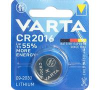 Varta Pile bouton lithium CR2016 3V – Lot de 100