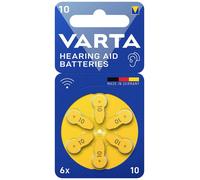 Varta Pile bouton ZA 10 1.4 V 6 pc(s) zinc-air Hearing Aid Batteries 10 Bli 6
