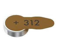 VARTA Pile Acoustique 312 (X6)