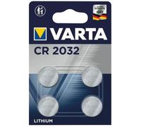Pile bouton - Lithium - CR2032 - lot de 4