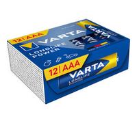 Varta Piles Longlife Power Cube AAA LR3 - Alcalines 1,5 V - Pack de 12