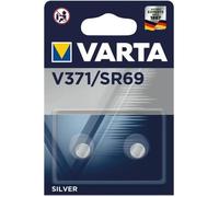 Varta Pile montre SR69 V371 - oxyde d'argent 1,55V - lot de 2
