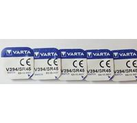 Varta Pile pour Montre 1.55V-67mAh SR41 394.801.111 - Lot de 5 Pieces
