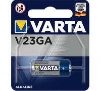Varta Batterie Alcaline A23 (V23GA) 12V 50mAh 10.3x28.5mm - Référence 04223-101-401 - Usage Unique - Facteur de Forme Cylindrique