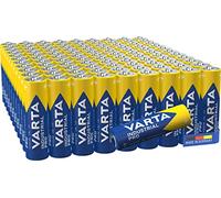 VARTA Piles AA, lot de 100, Industrial Pro, Batterie Alcaline, 1,5V, pack de stockage en emballage écologique, Made in Germany [Exclusif sur Amazon]