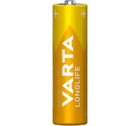 VARTA Piles AA, lot de 12, Longlife, Alcalines, 1,5V, adaptées aux télécommandes, réveils, radios, horloges murales, Made in Germany