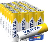 Varta Energy AA - Lot de 30 Piles Alcalines 1.5V - Type Usage Unique - Dimensions Emballage 100x48x230mm - Fabriqué en Allemagne - Référence 04106-229-630