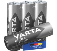 Varta Piles AA Professional Lithium 2900 mAh 1,5 V Lot de 4 – 6106301404