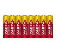 Varta Piles AA Longlife Max Power - Alcalines 1,5 V - Lot de 8 - Fabriqué en Allemagne