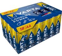 VARTA Piles AAA, lot de 12, Longlife Power, Alcalines, 1,5V, adaptées aux jouets, souris sans fil, lampes de poche, Made in Germany