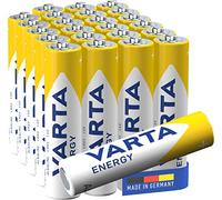 VARTA Piles AAA, lot de 24, Energy, Alcalines, 1,5V, emballage recyclé à 80%, pour des besoins de base simples, Made in Germany