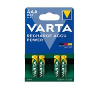 VARTA Piles Accus AAA Rechargeable Accu Power 1000 mAh Lot De 4