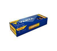 VARTA Piles alcalines Longlife AA, 20 pièces, boîte cube