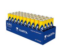 Varta Pile micro (AAA) Alkali-Ma (40 pcs, AAA, 1260 mAh), Batteries + piles