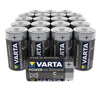 Varta Piles Alcalines Power on Demand Baby C Haute Qualité Pack de 20