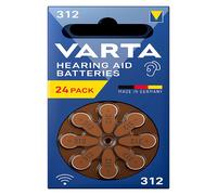 VARTA PILES AUDITIVES V312 x 24