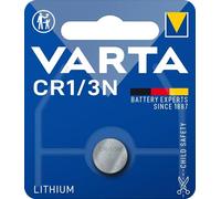 VARTA Piles Bouton CR1/3N, lot de 1, Lithium Coin, 3V, emballage sécurisé pour les enfants, pour petits appareils électroniques - clés de voiture, télécommandes, balances