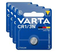 VARTA Piles Bouton CR1/3N, Lot de 4, Lithium Coin, 3V, Emballage sécurisé pour Les Enfants, pour Petits appareils électroniques - clés de Voiture, télécommandes, balances